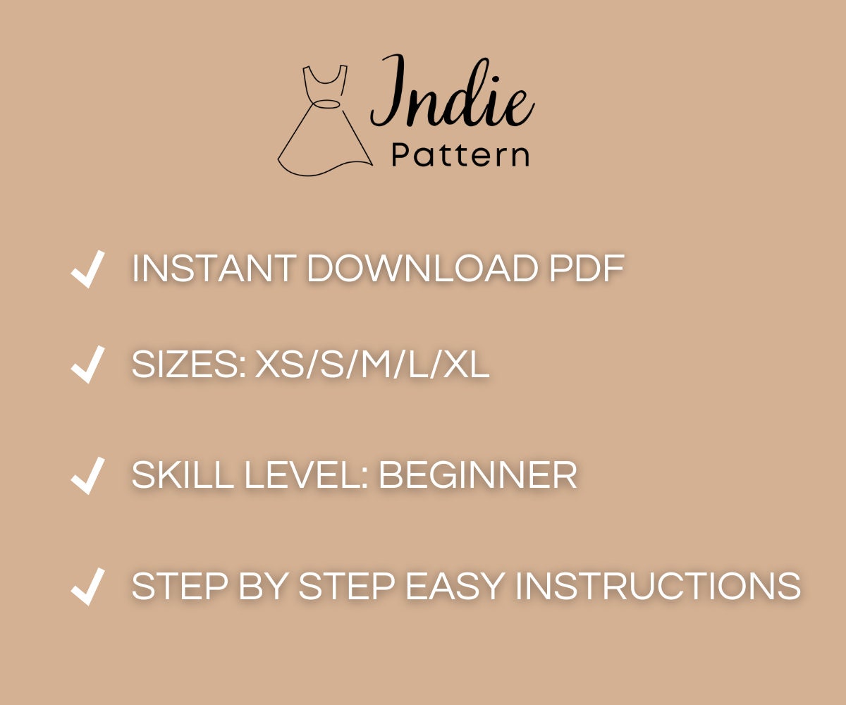 Crop Tank Top Sewing Pattern - Mock Neck Design for Women