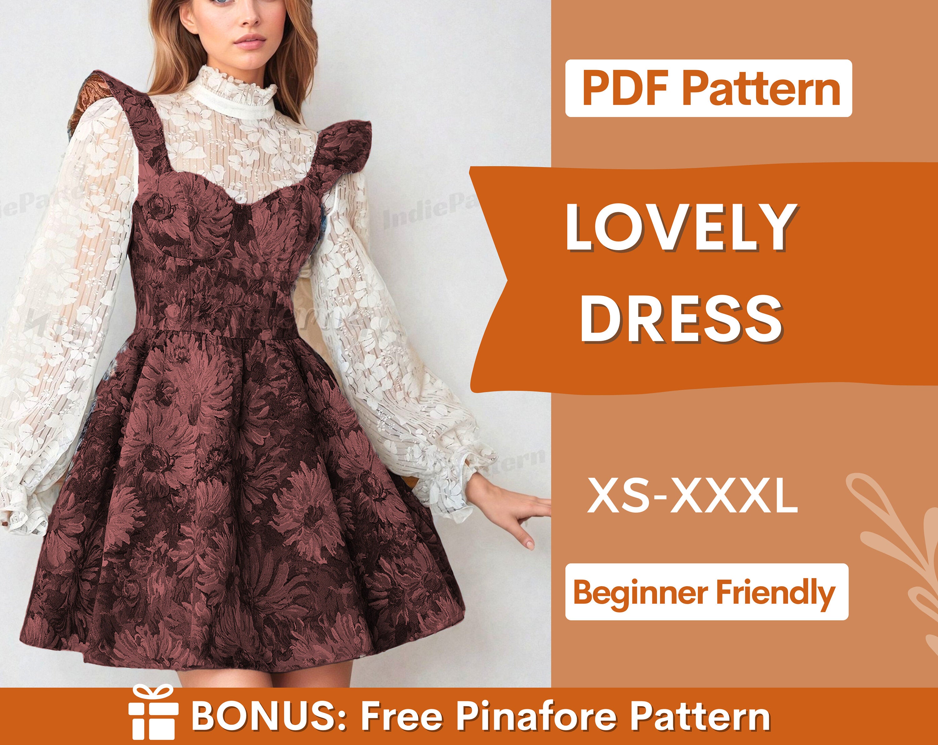 Lovely Dress at Indie Pattern in USA