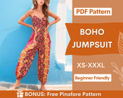 Boho Jumpsuit  at Indie Pattern in USA