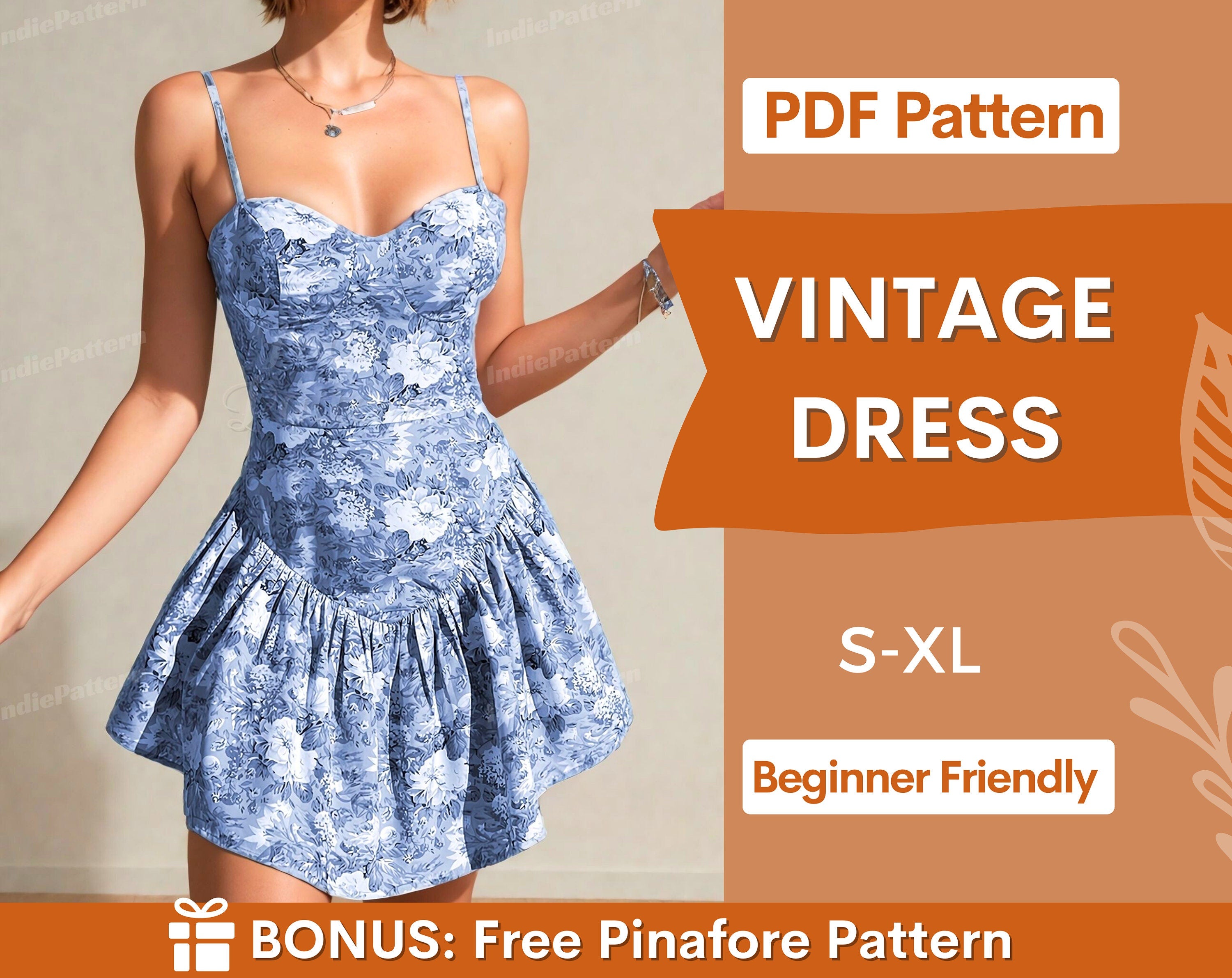 Vintage Dress at Indie Pattern in USA
