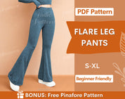 Flare Pants at Indie Pattern in USA