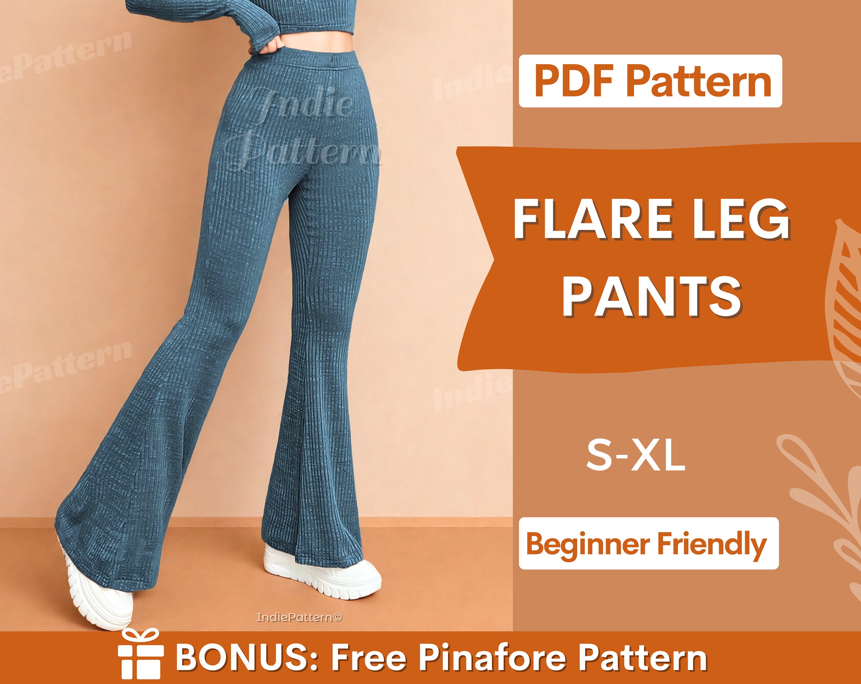 Flare Pants at Indie Pattern in USA