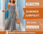 Summer Jumpsuit at Indie Pattern in USA