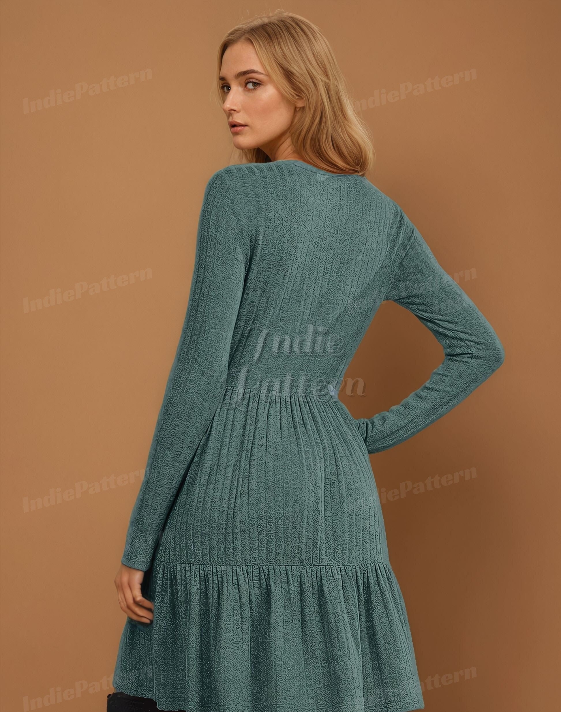 Luna dress Indie Pattern in USA