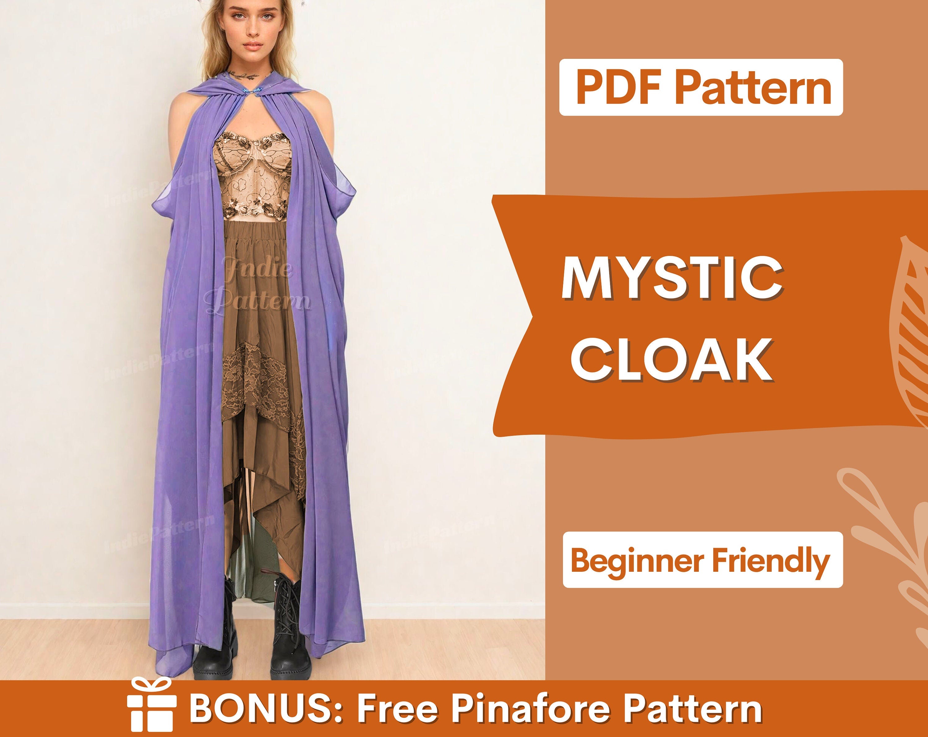 Mystic Cloak Indie Pattern in USA