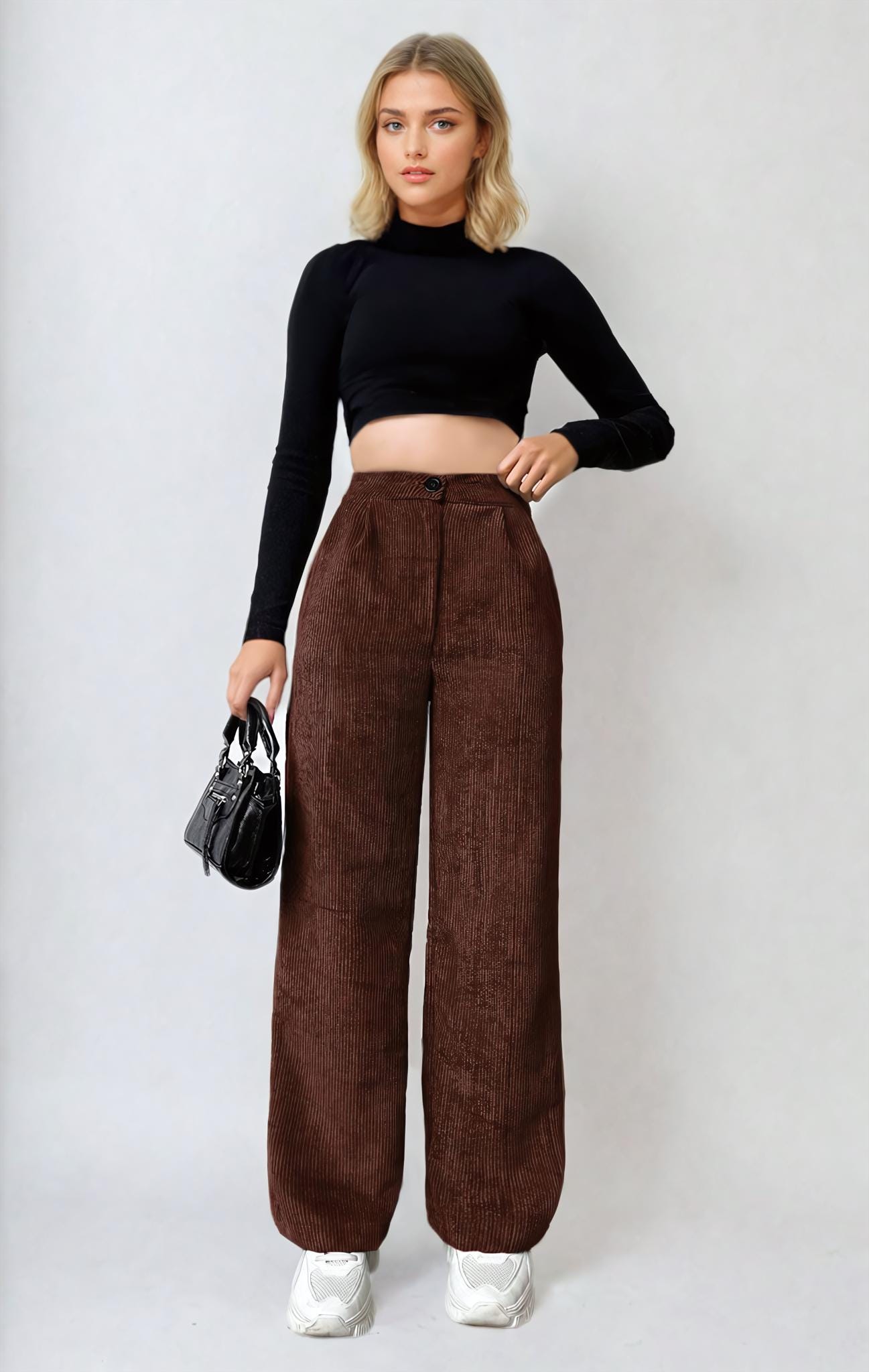 Trendy Trousers Sewing Pattern for Women | Wide-Leg Pants
