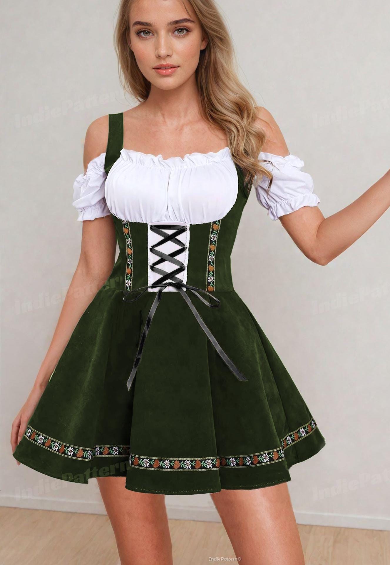 Dirndl Dress Indie Pattern in USA