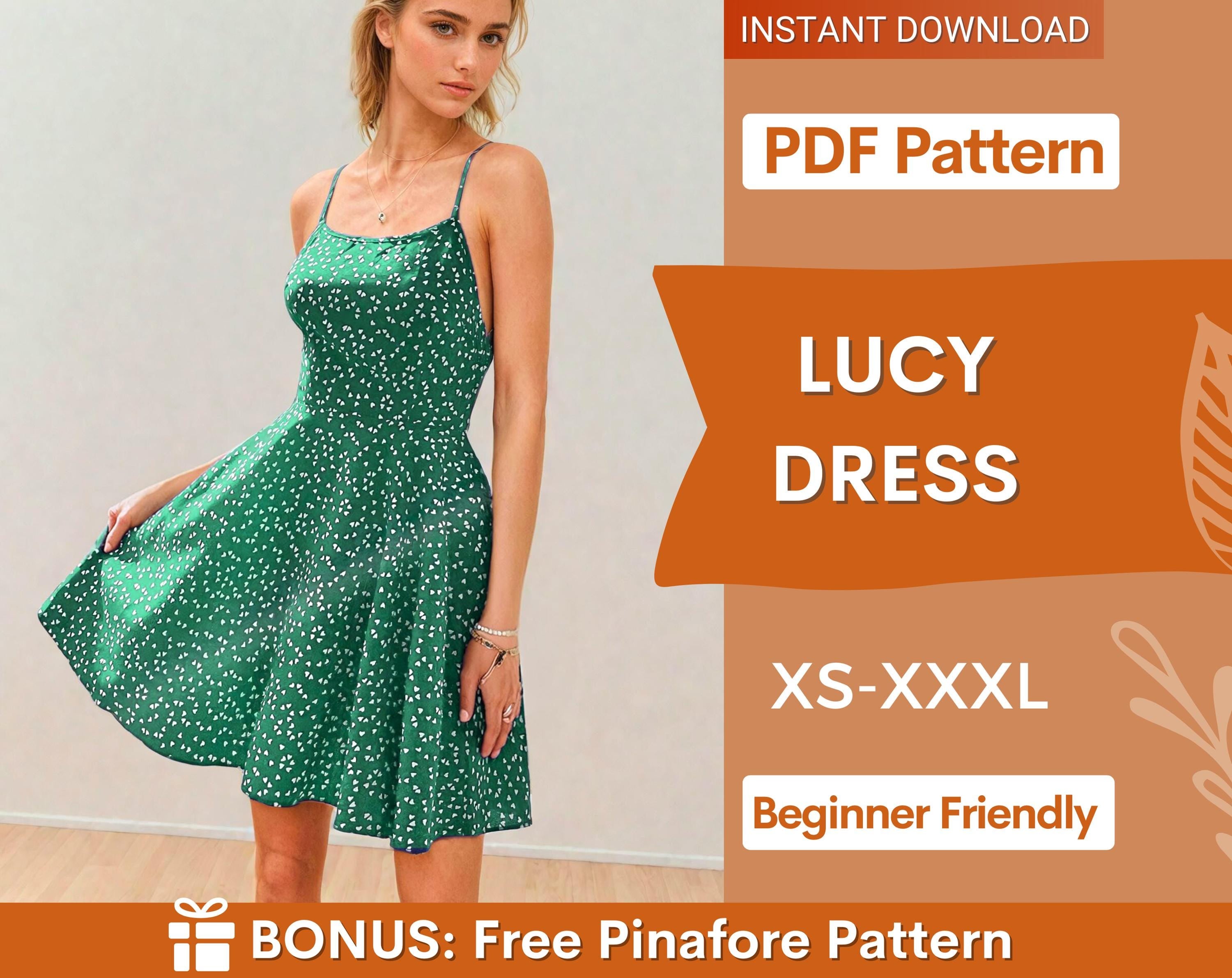 Lucy Dress at Indie Pattern in USA