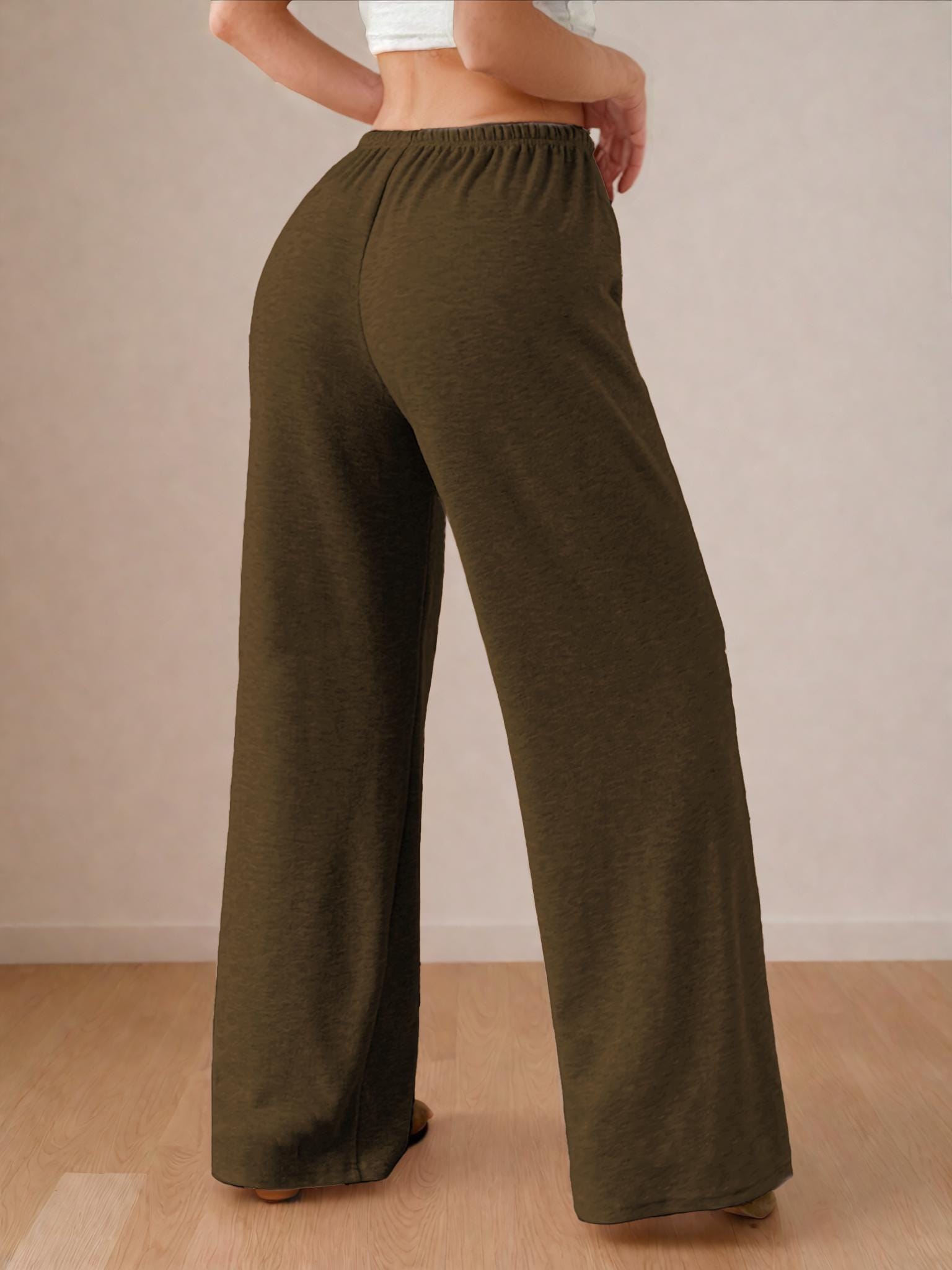 Comfy Pants Sewing Pattern – Elastic Waist, Wide Leg Design