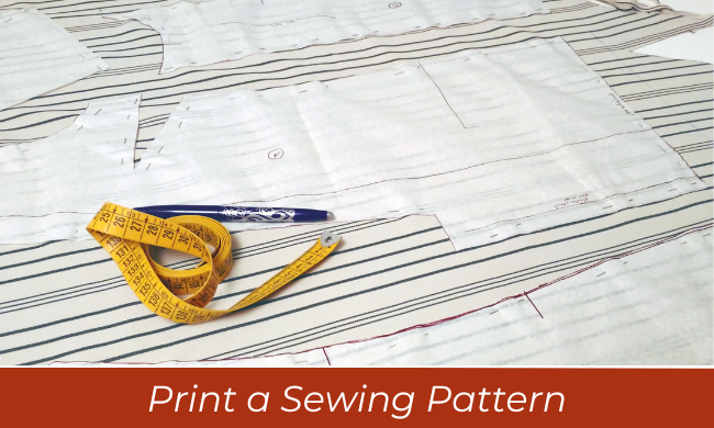 How to Print a Sewing Pattern with a home printer (videotutorial)