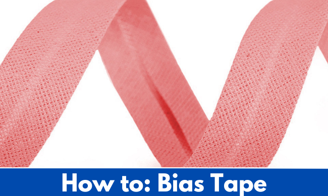 How to make your own Bias Tape and sew it! (videotutorial)