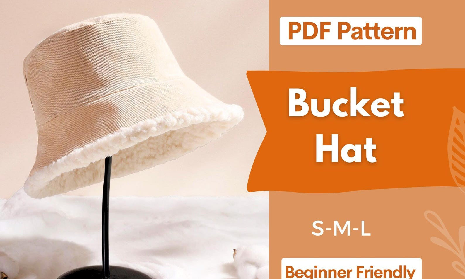 Free Bucket Hat Pattern – Beginner Friendly & Lined!