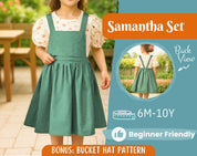 Dress and Blouse Pattern for Kids, Top Pattern, Kids Pattern, PDF Pattern, Beginner Pattern, Sewing Pattern Toddlers, Dress Sewing Pattern