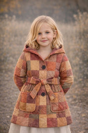 Coat Sewing Pattern for Kids, Girl Coat Pattern, Kids Pattern, PDF Pattern, Beginner Pattern, Sewing Pattern Toddlers, Quilted Coat Pattern