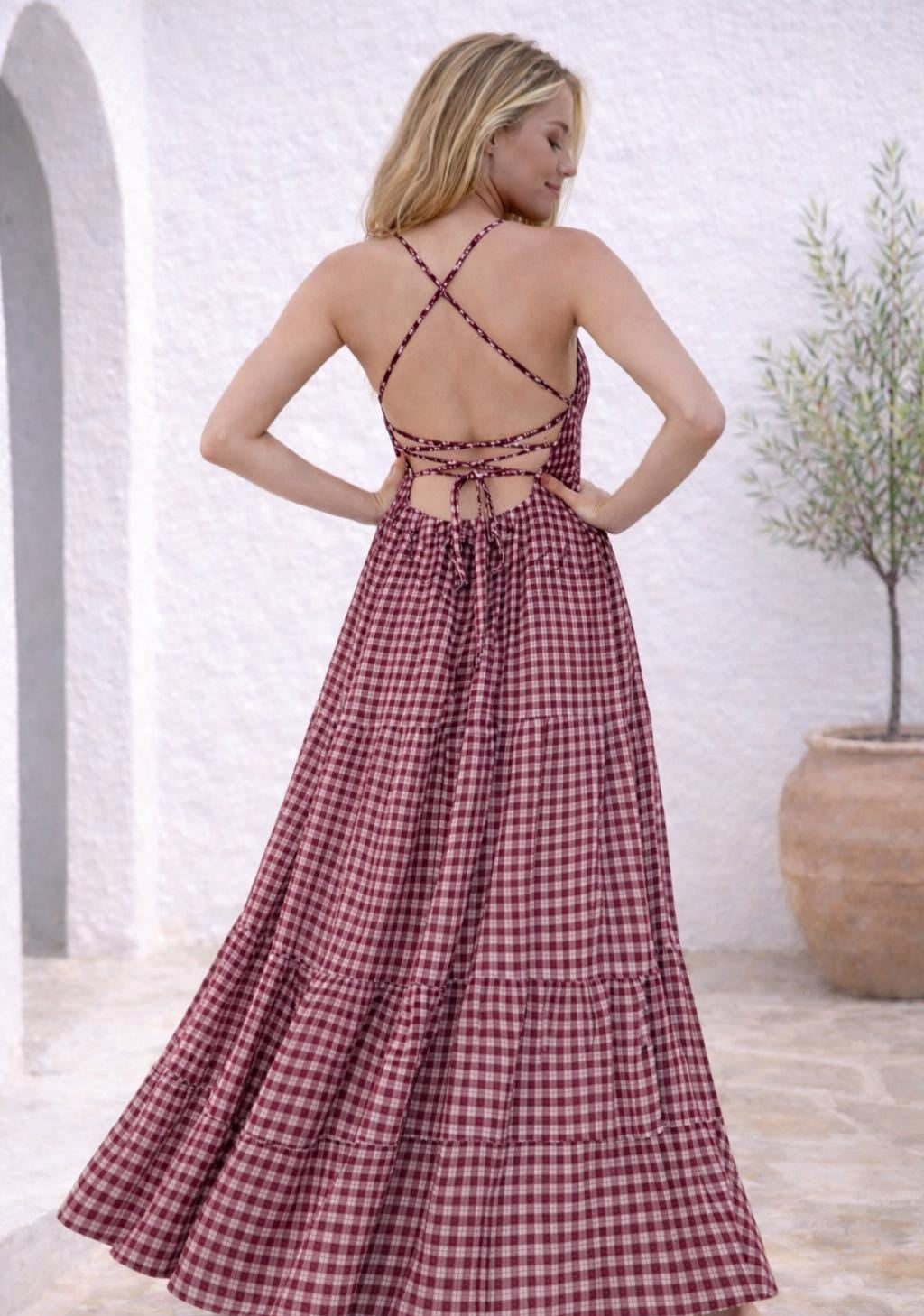Maxi Dress Sewing Pattern | XS-XXXL | Dress Pattern | Summer Dress Pattern | Women Sewing Pattern | Backless Dress Pattern Sleveless