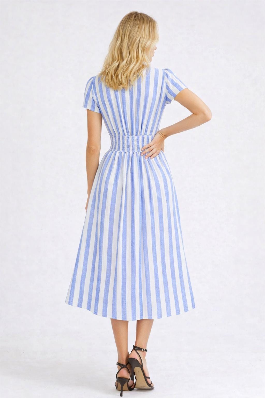 Dress with Pockets | Aurora Dress Sewing Pattern | Linen Dress Sewing Pattern | Women Patterns | Summer Dress | Halter Women Dress