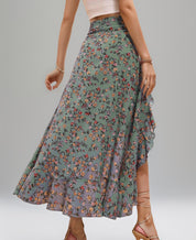 Summer Skirt Pattern | Skirt Sewing Pattern | Women Sewing Pattern | Sewing Patterns | Summer Skirt Sewing pattern | Ruffle Hem Skirt