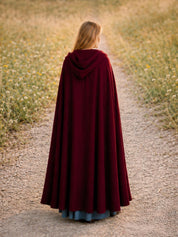Cloak Sewing Pattern with 9 Lengths, Cape Pattern, Elven Cape, Magical Gown, Medieval Dress, Hooded Cloak, Cape with Hood Pattern, Long Cape