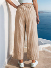 Pants Sewing Pattern for Women | Wide Leg Pants Pattern | Crop Pants Pattern | Sewing Patterns | Women Pattern Pants Trousers | Summer Pants