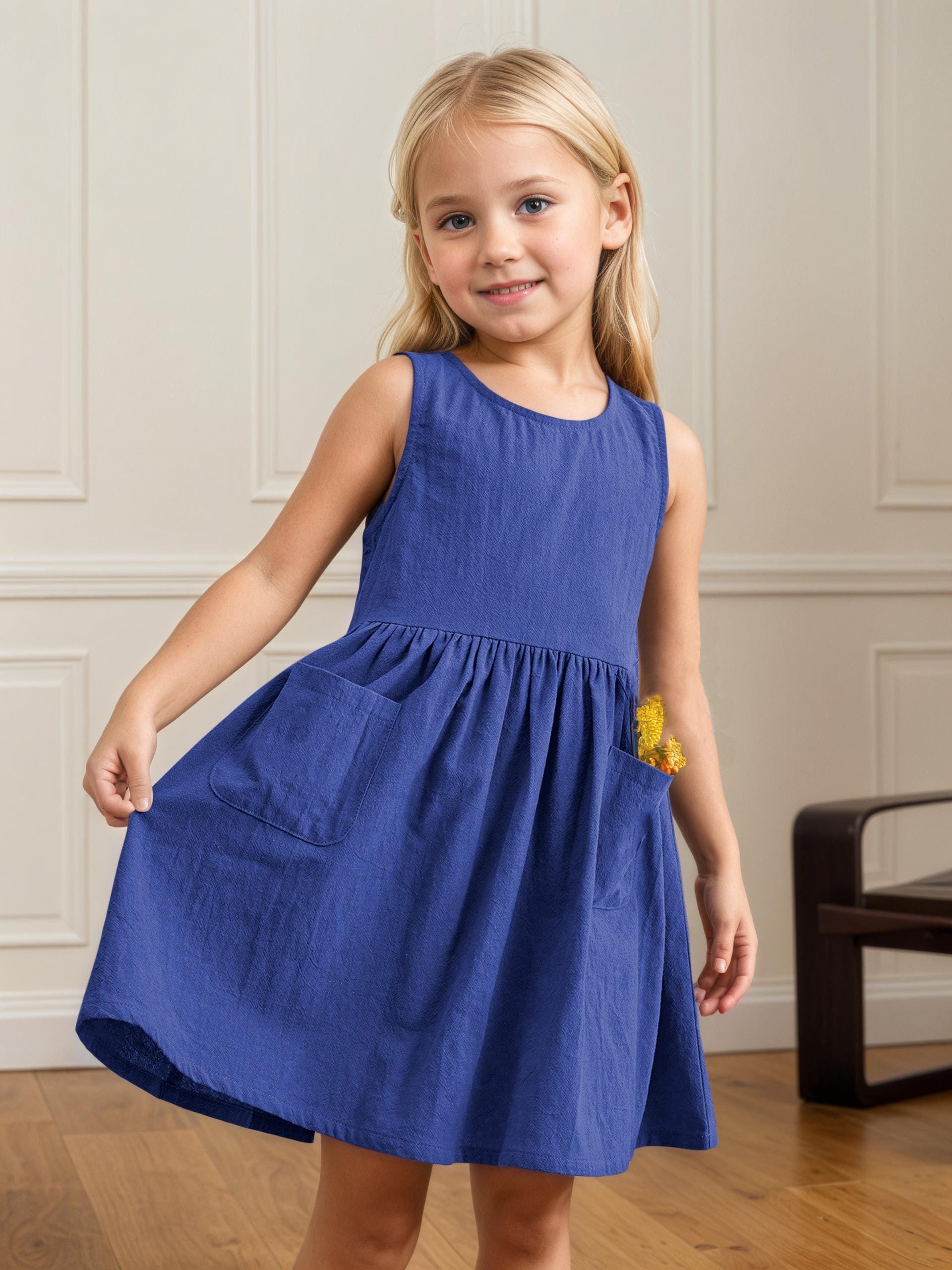 Dress Sewing Pattern for Kids, Dress Pattern, Kids Pattern, Summer Dress Pattern, Beginner Pattern, Sewing Pattern Toddlers, Baby Pattern