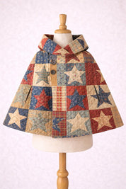Cape Sewing Pattern for Kids, Capelet Pattern, Kids Pattern, Easy PDF Pattern, Beginner Pattern, Sewing Pattern Toddlers, Baby Pattern