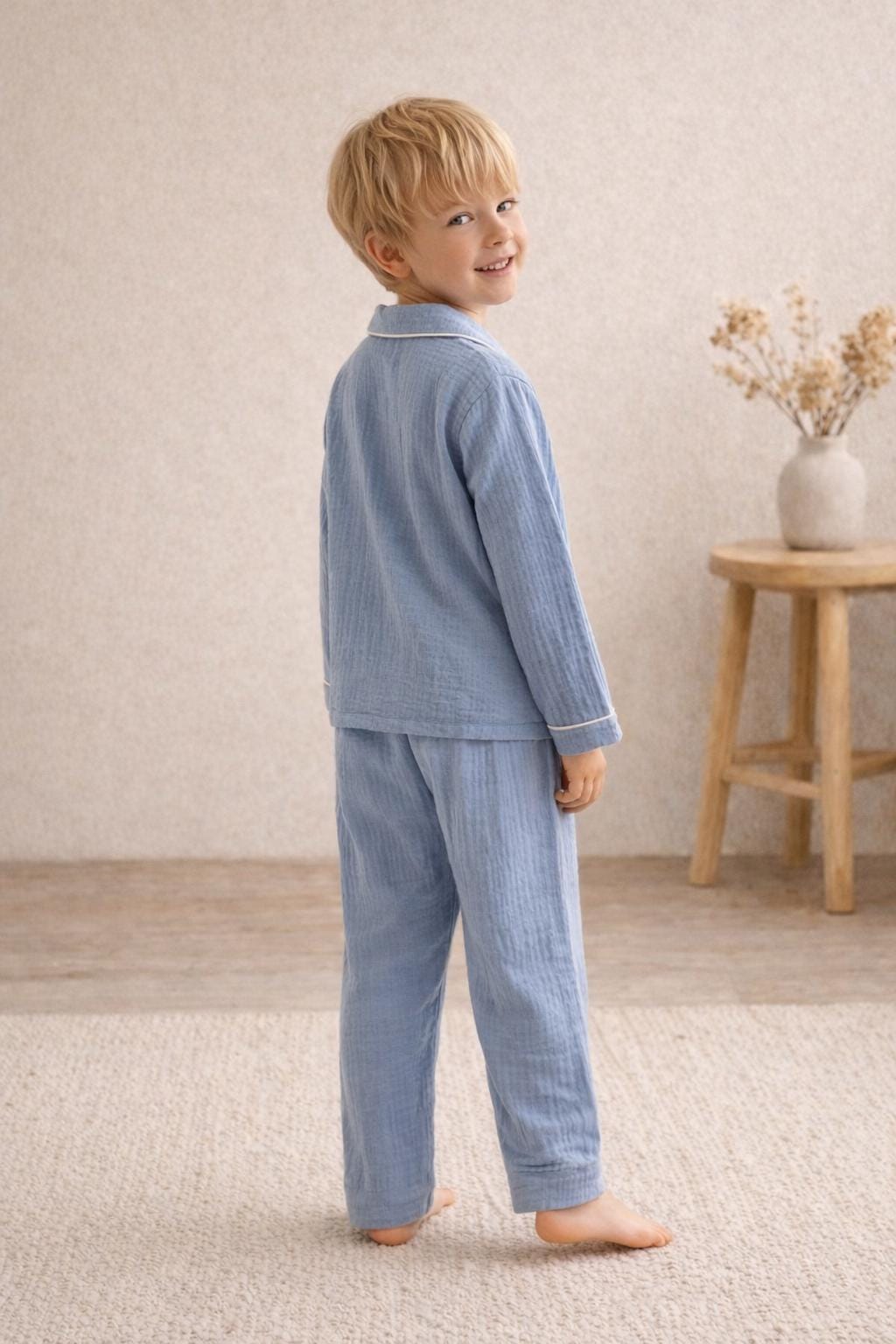 Pajama Sewing Pattern for Kids, Kids Shirt Pattern, Kids Pattern, PDF Pattern, Beginner Pattern, Sewing Pattern Toddlers, Pants Pattern