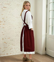 Apron Sewing Pattern | XS-XXXL | Pinafore Dress Pattern | Easy Apron Pattern | Apron Dress Sewing Pattern | Beginner Apron | Women Pattern