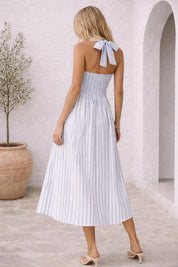 Alyssa Dress Sewing Pattern | Summer Dress Sewing Pattern | Women Pattern | Halter Dress Pattern for Women | Halter Dress | Midi Dress