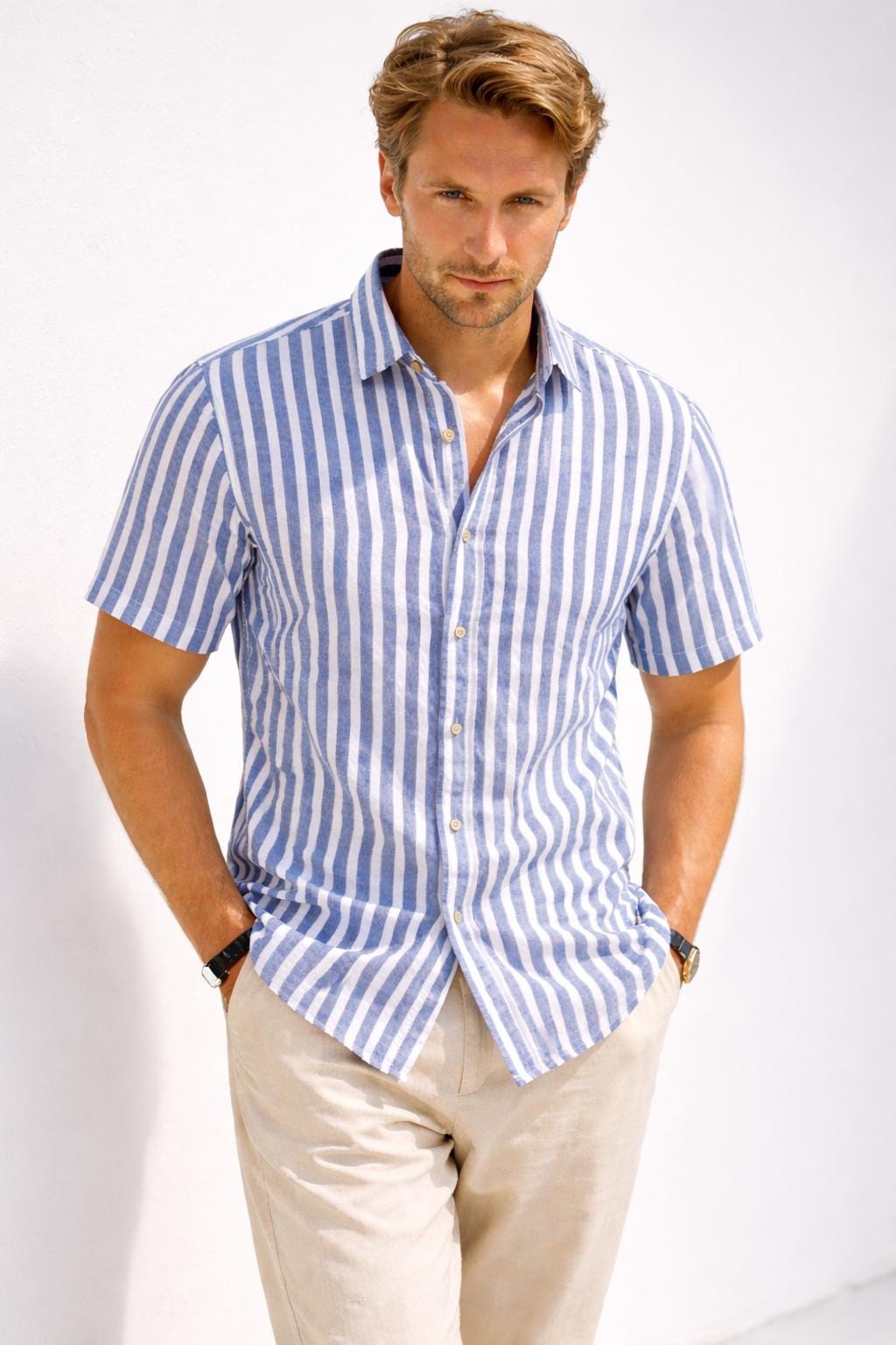 Shirt Sewing Pattern for Men, Men Shirt, Aloha Shirt, Hawaiian Shirt Pattern, Tropical Shirt, Sewing Pattern for Men, Men's Summer Shirt