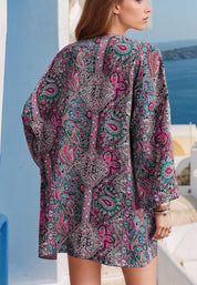 Robe Sewing Pattern | XS- XXL |  Women Sewing Pattern | Beginner Sewing Pattern | Kimono Pattern | Easy women Pattern