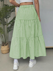 Tiered Maxi Skirt Sewing Pattern | Skirt Pattern | Women Skirt Pattern | Sewing Patterns | Women Sewing Pattern, Long Skirt Pattern