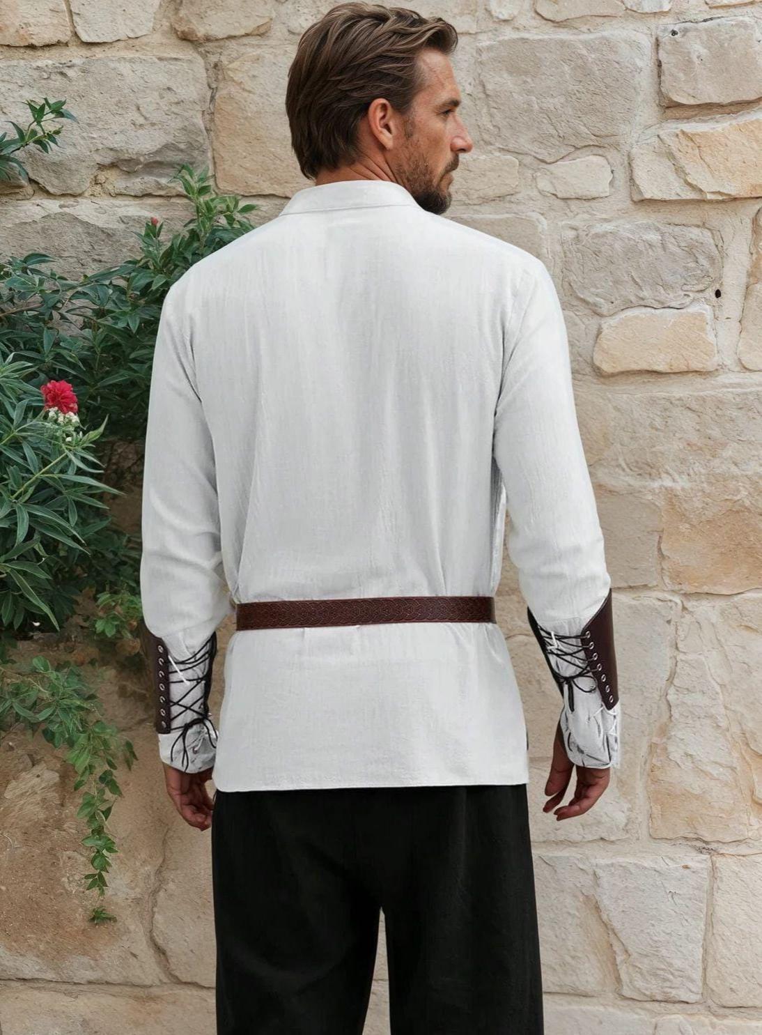 Medieval Shirt Sewing Pattern for Men, Medieval Shirt Pattern, Mens Costume Sewing Pattern, Tunic Cosplay Pattern, Medieval Costume Pattern