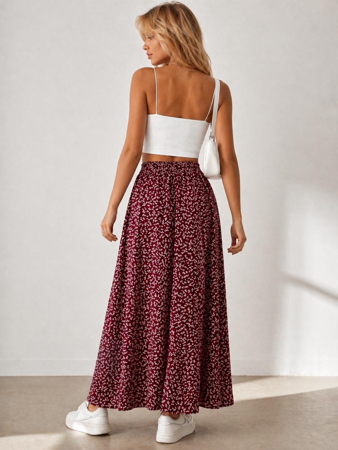 Maxi Slit Skirt Sewing Pattern | XS-XXXL | Sewing Patterns Skirt | Maxi Skirt Pattern PDF | Women Sewing Pattern, Skirt pattern