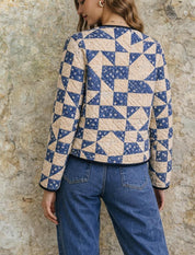 Zip Up Jacket Sewing Pattern | Women Jacket Pattern | Sewing Patterns | Coat Pattern | Women Sewing Pattern, Beginner Jacket, Quilted Jacket