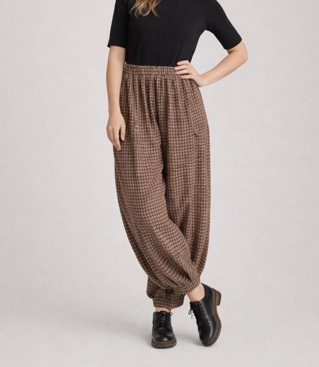 Pants Sewing Pattern, Barrel Leg Pants Pattern, Balloon Pants, Wide Leg Pants Sewig Pattern, Women Sewing Pattern Pants, Baggy Pants Pattern