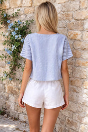 Charlie Top Sewing Pattern | Women Sewing Pattern | Blouse Pattern | Front Tie Top Pattern | Sewing Patterns for Beginners Top Blouse