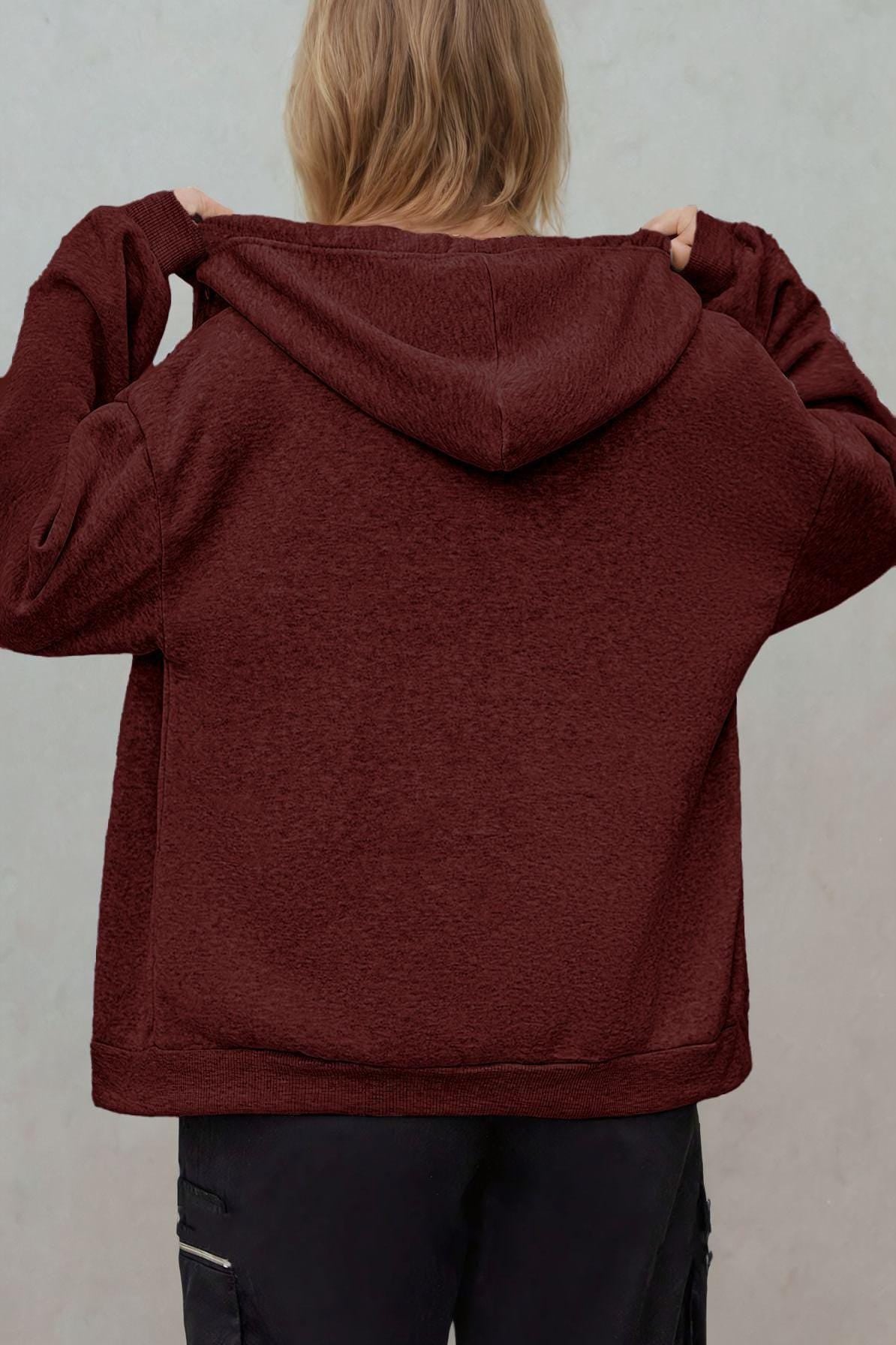 Zip Up Hoodie Pattern, Women Hoodie, Sweatshirt Pattern, Women Sewing Pattern, Zip Jacket Pattern, Sewing Patterns, Zipper Hoodie Pattern