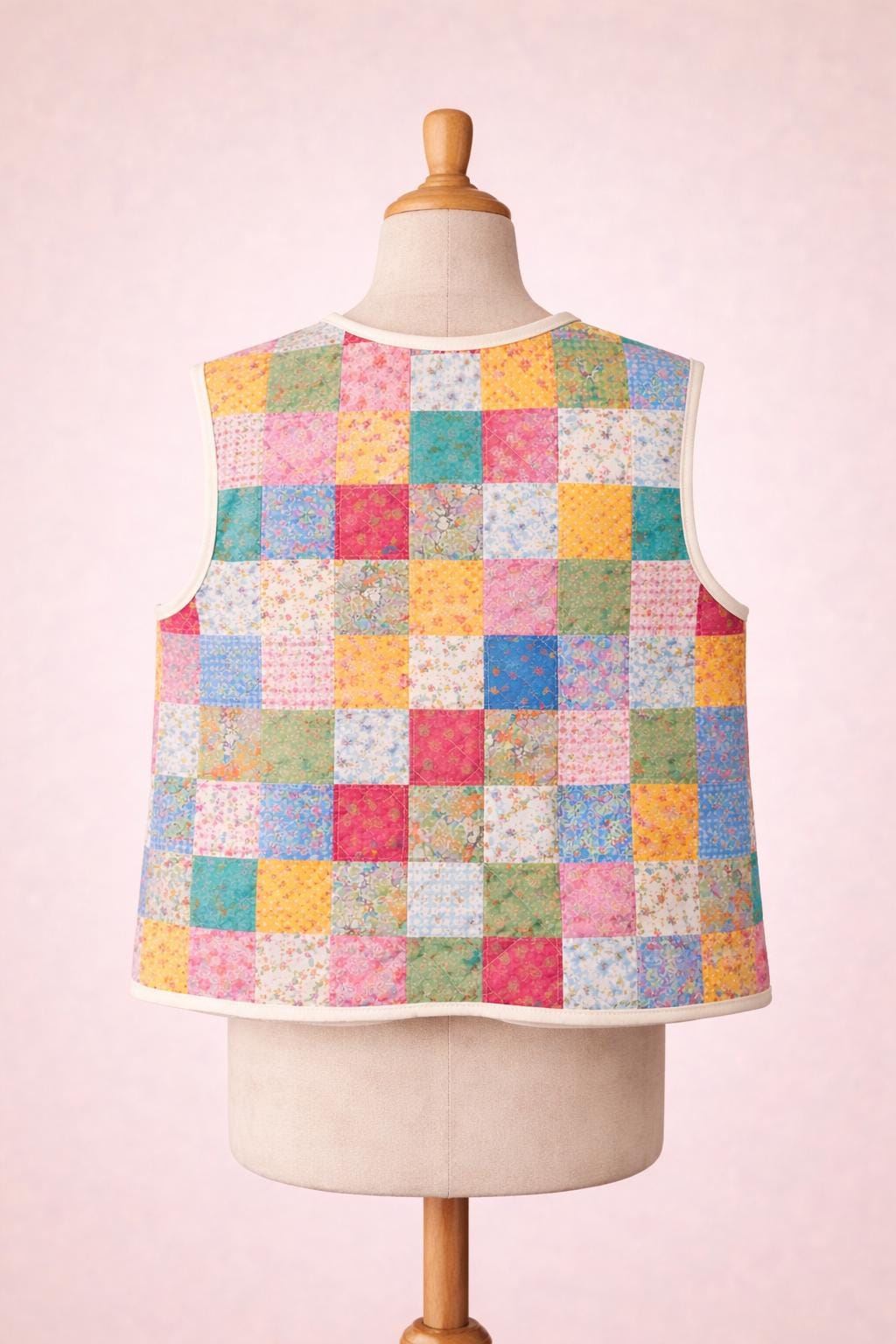Quilted Vest Sewing Pattern for Kids, Front Lace Vest, Kids Pattern, PDF Pattern, Beginner Pattern, Sewing Pattern Toddlers, Quilted Pattern