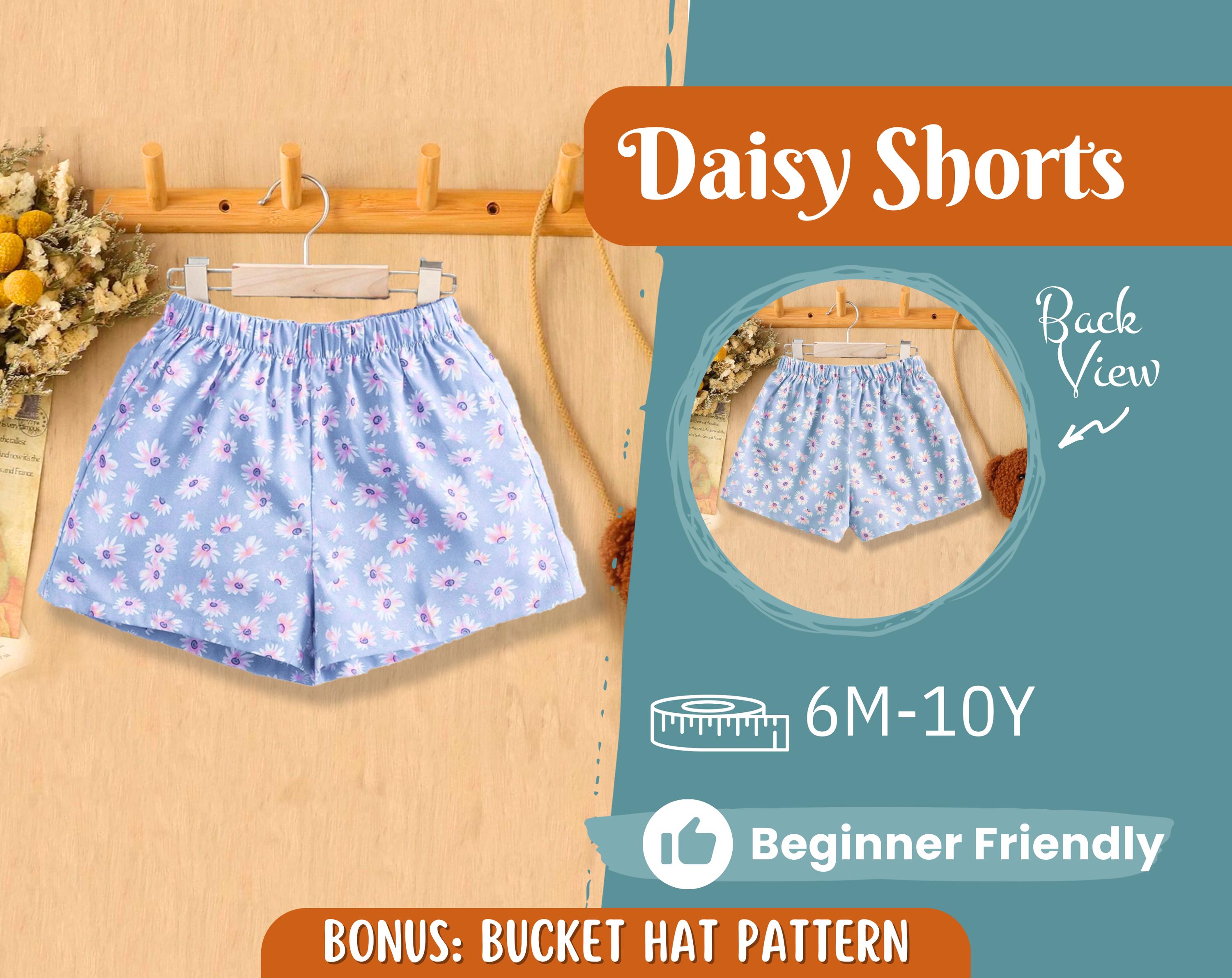 Shorts Sewing Pattern for Kids, Shorts Pattern, Kids Pattern, PDF Pattern, Beginner Pattern, Sewing Pattern Toddlers, Baby Sewing Pattern