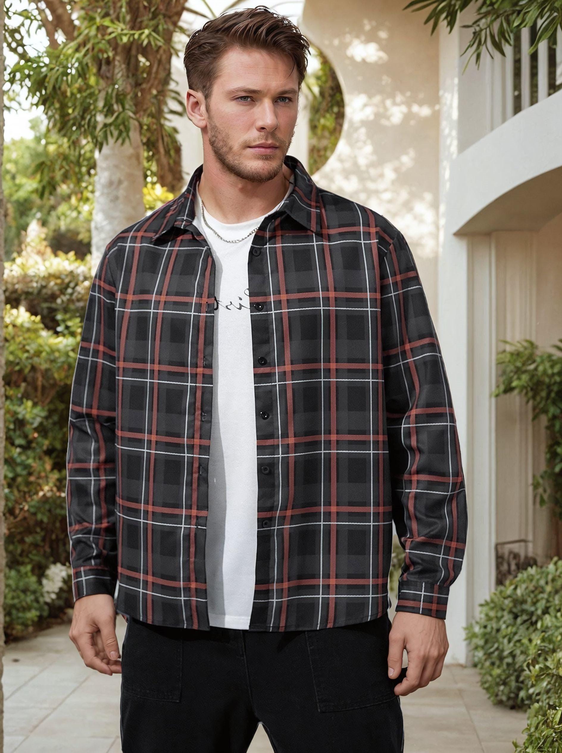 Shirt Pattern for Men | S-XXXL | Sewing Pattern Men | Men Buttons Shirt Sewing Pattern PDF | Men's Button Shirt Pattern | Instant Download