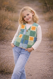 Quilted Vest Sewing Pattern for Kids, Vest Pattern, Kids Pattern, PDF Pattern, Beginner Pattern, Sewing Pattern Toddlers, Kids Vest Pattern