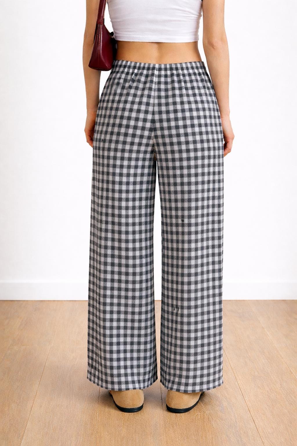 Wide Leg Pants Sewing Pattern | Women Pants Pattern | Palazzo Pants Pattern | Lounge Wear Pattern| Elastic Waistband Pants, Beginner Pattern