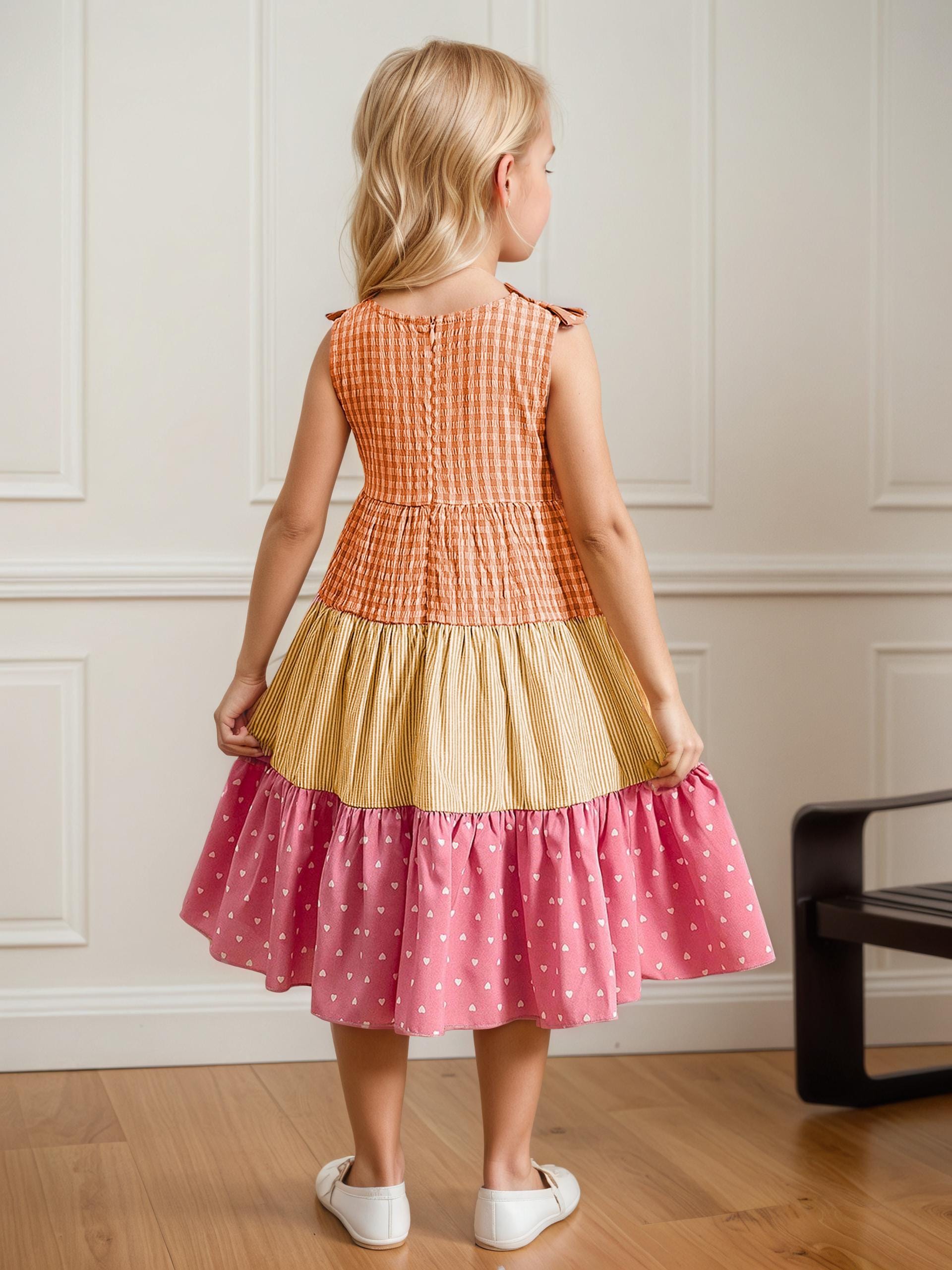 Dress Sewing Pattern for Kids, Dress Pattern, Kids Pattern, Long Dress Pattern, Beginner Pattern, Sewing Pattern Toddlers, PDF Pattern