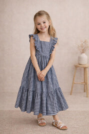 Dress Sewing Pattern for Kids, Dress Pattern, Kids Pattern, Long Dress Pattern, Beginner Pattern, Sewing Pattern Toddlers, PDF Pattern