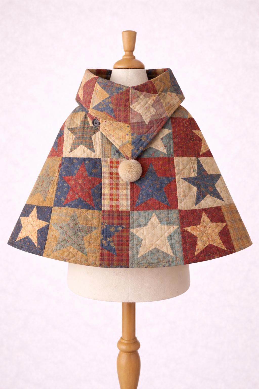 Cape Sewing Pattern for Kids, Capelet Pattern, Kids Pattern, Easy PDF Pattern, Beginner Pattern, Sewing Pattern Toddlers, Baby Pattern