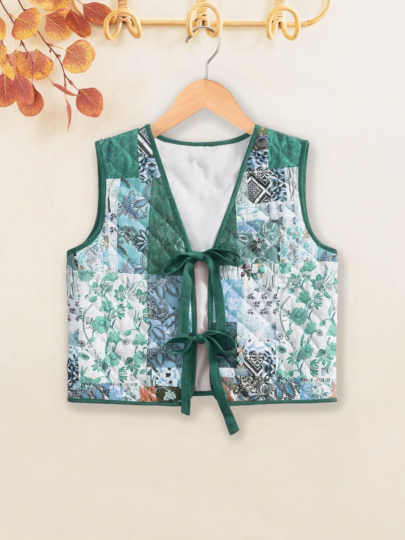 Vest Sewing Pattern for Kids, Kids Vest, Kids Pattern, PDF Pattern, Beginner Pattern, Sewing Pattern Toddlers, Quilted Vest Pattern