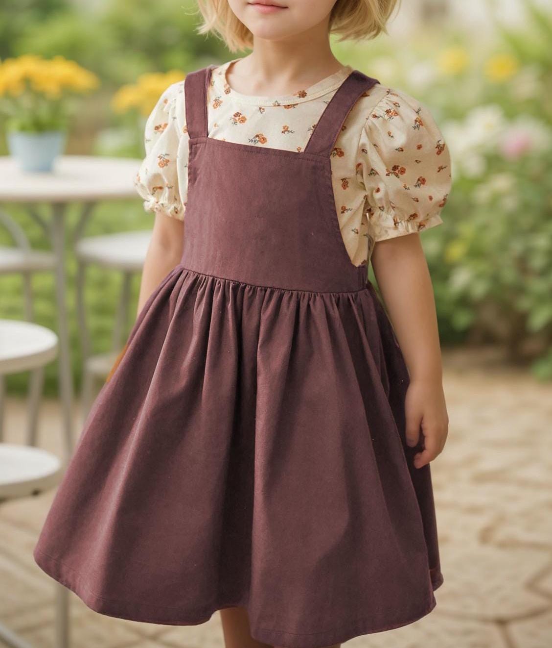 Dress and Blouse Pattern for Kids, Top Pattern, Kids Pattern, PDF Pattern, Beginner Pattern, Sewing Pattern Toddlers, Dress Sewing Pattern