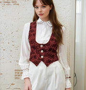 Waistcoat Pattern, Vest Sewing Pattern, Women Sewing Pattern, Sewing Patterns, Women Vest Waistcoat Pattern, Beginner pattern Top Buttons