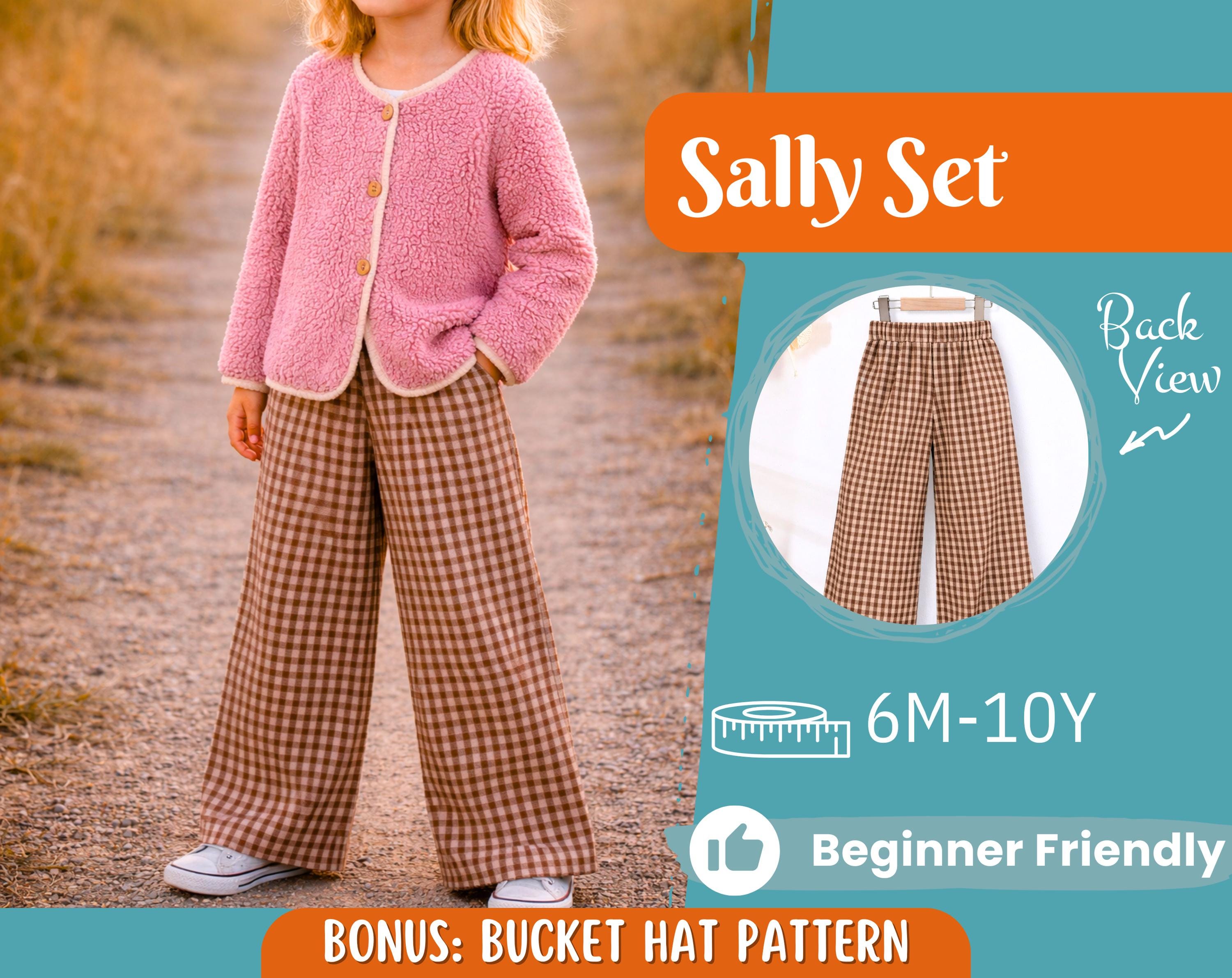 Jacket and Pants Pattern for Kids, Jacket Pattern, Kids Pattern, PDF Pattern, Beginner Pattern, Sewing Pattern Toddlers, Pants Pattern