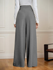 Wide Leg Palazzo Pants Sewing Pattern | Women Pants Pattern | Trousers Pattern | Women Sewing Patterns | Palazzo Pants Pattern High Waist